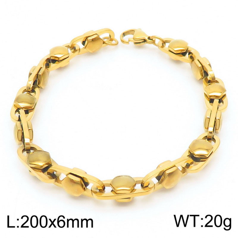 1:Gold bracelet