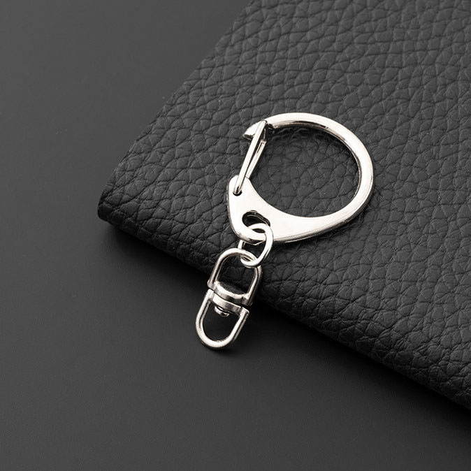 Small C-port hanging 8-figure buckle + open ring