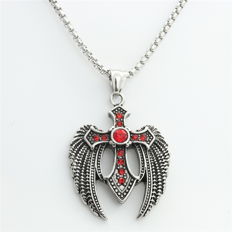 5:Red Diamond Pendant (no matching chain