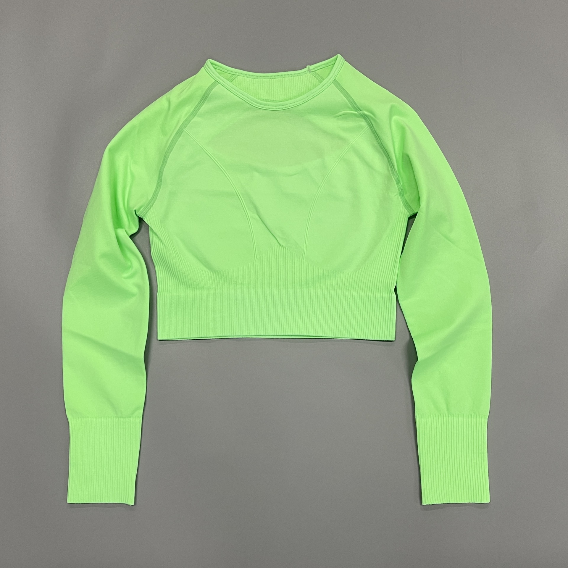 Fluorescent green long sleeve