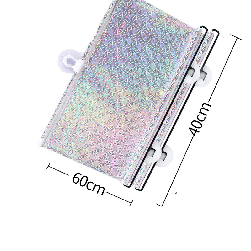 40*60- Side shield laser silver