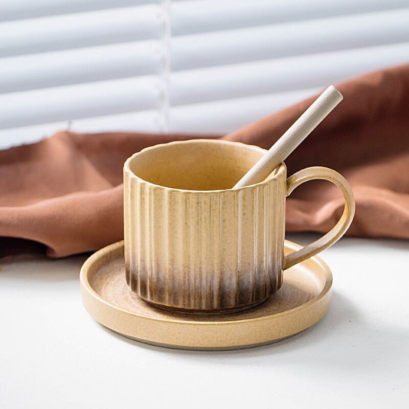 Coffee cup - Gradual yellow