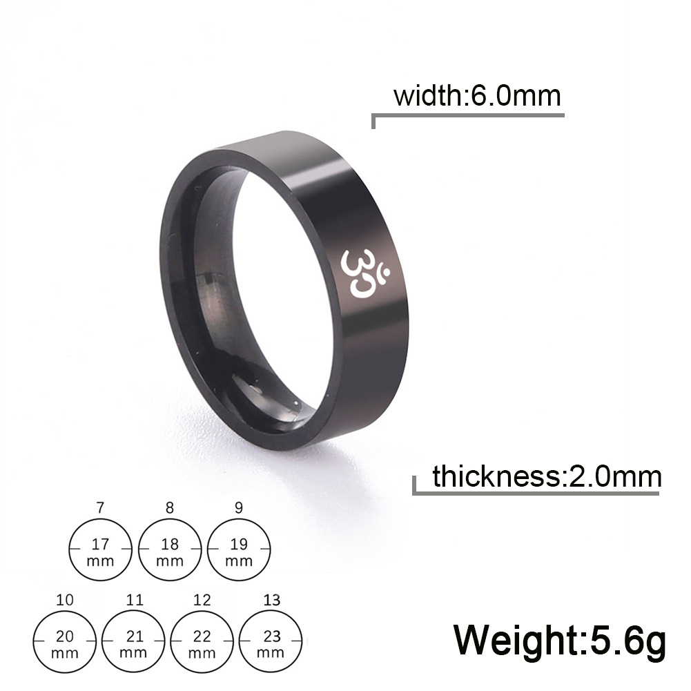 Black -6MM US Size #7