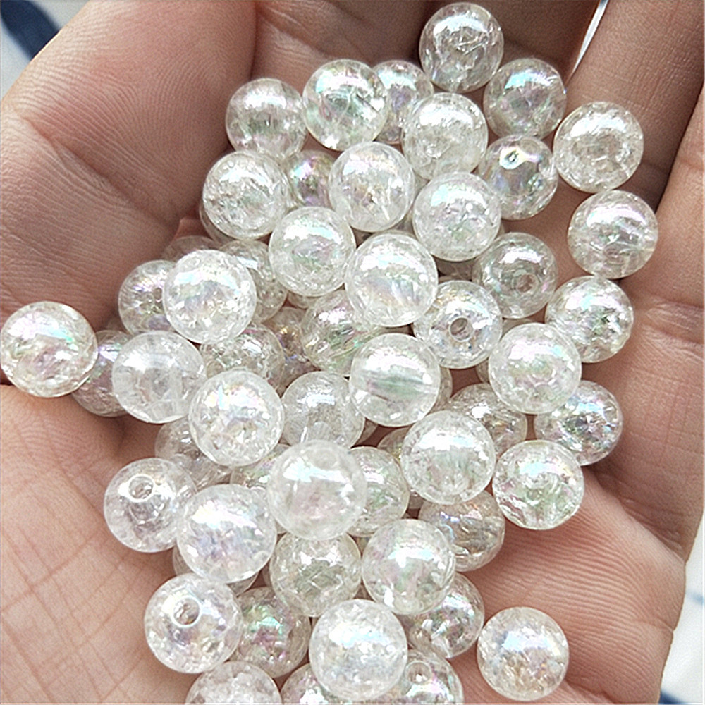 transparent white Length 8MM about 1800 PCs