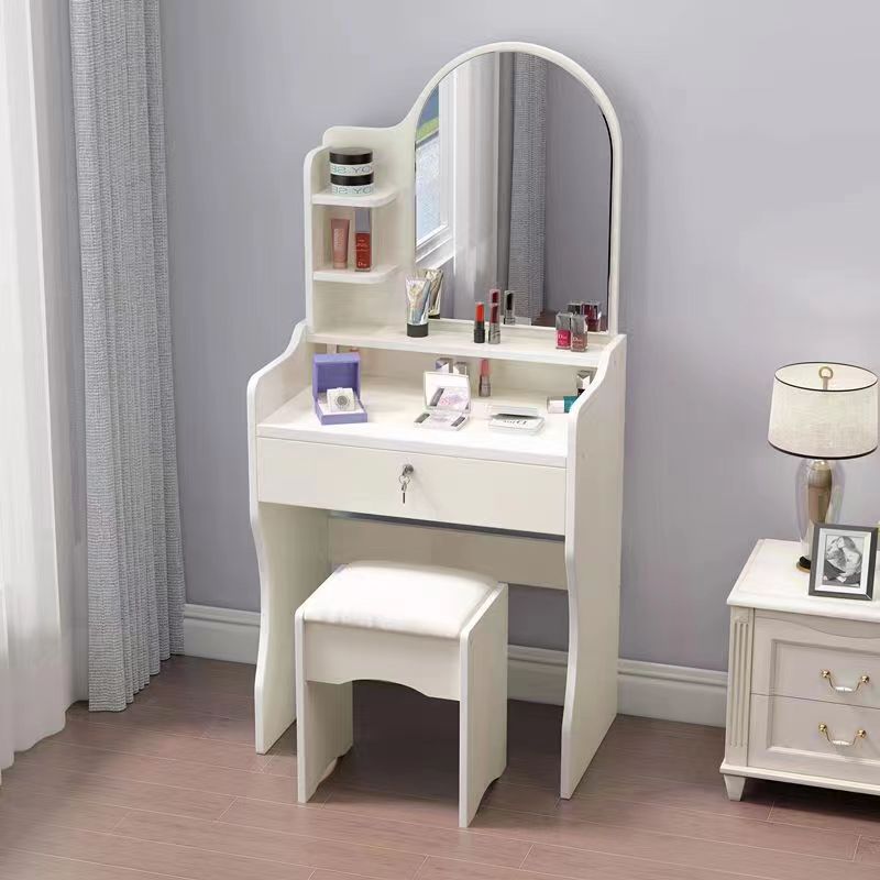 White 50CM ladder mirror