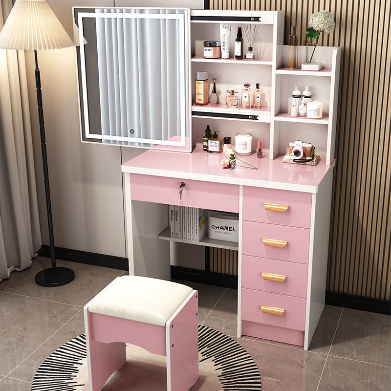 198 Pink right cabinet with light