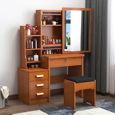 918 fruit wood color left cabinet