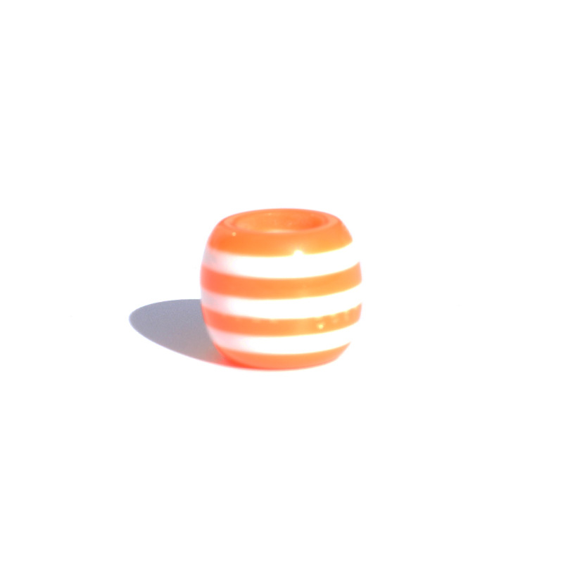 9:Orange and white