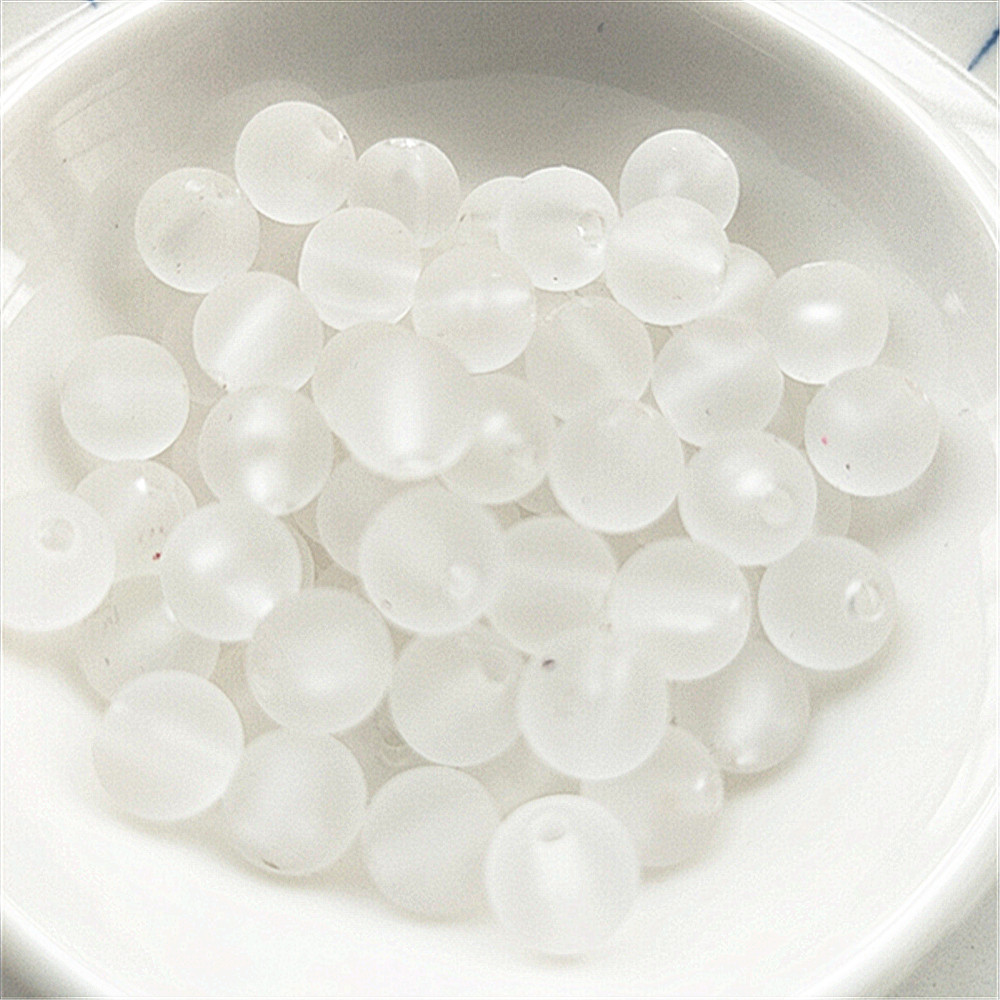 transparent white 8MM/ about 1780 pieces