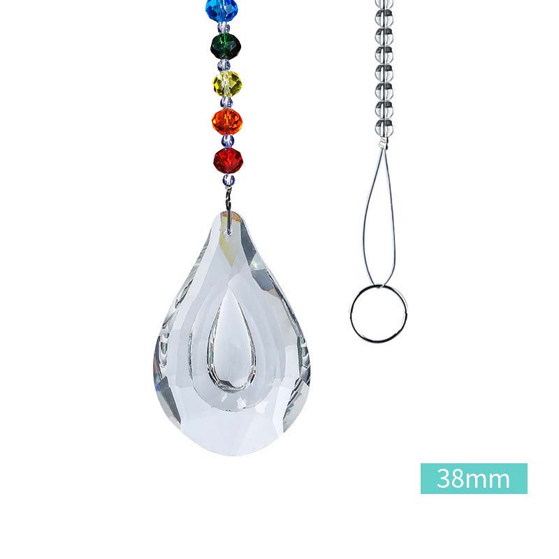 38mm transparent color pendant chain