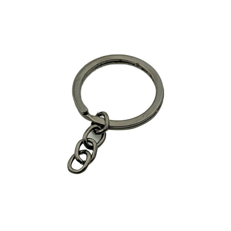 Gun black 30MM flat ring