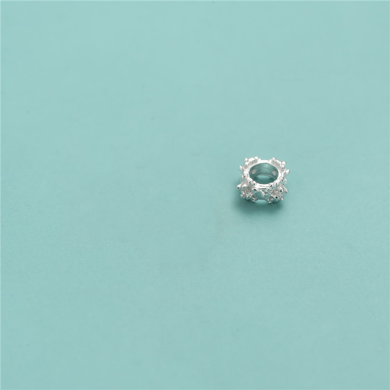 silver 5.2x2.9mm, hole 3mm