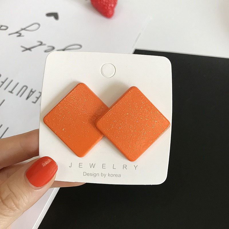 Square - Orange :38mm