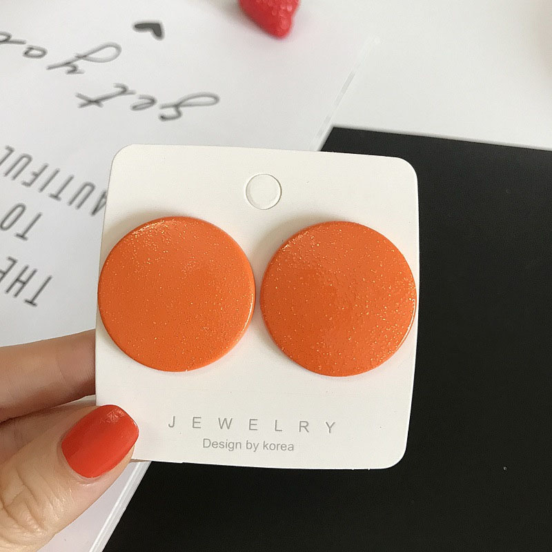 Round - Orange :33mm