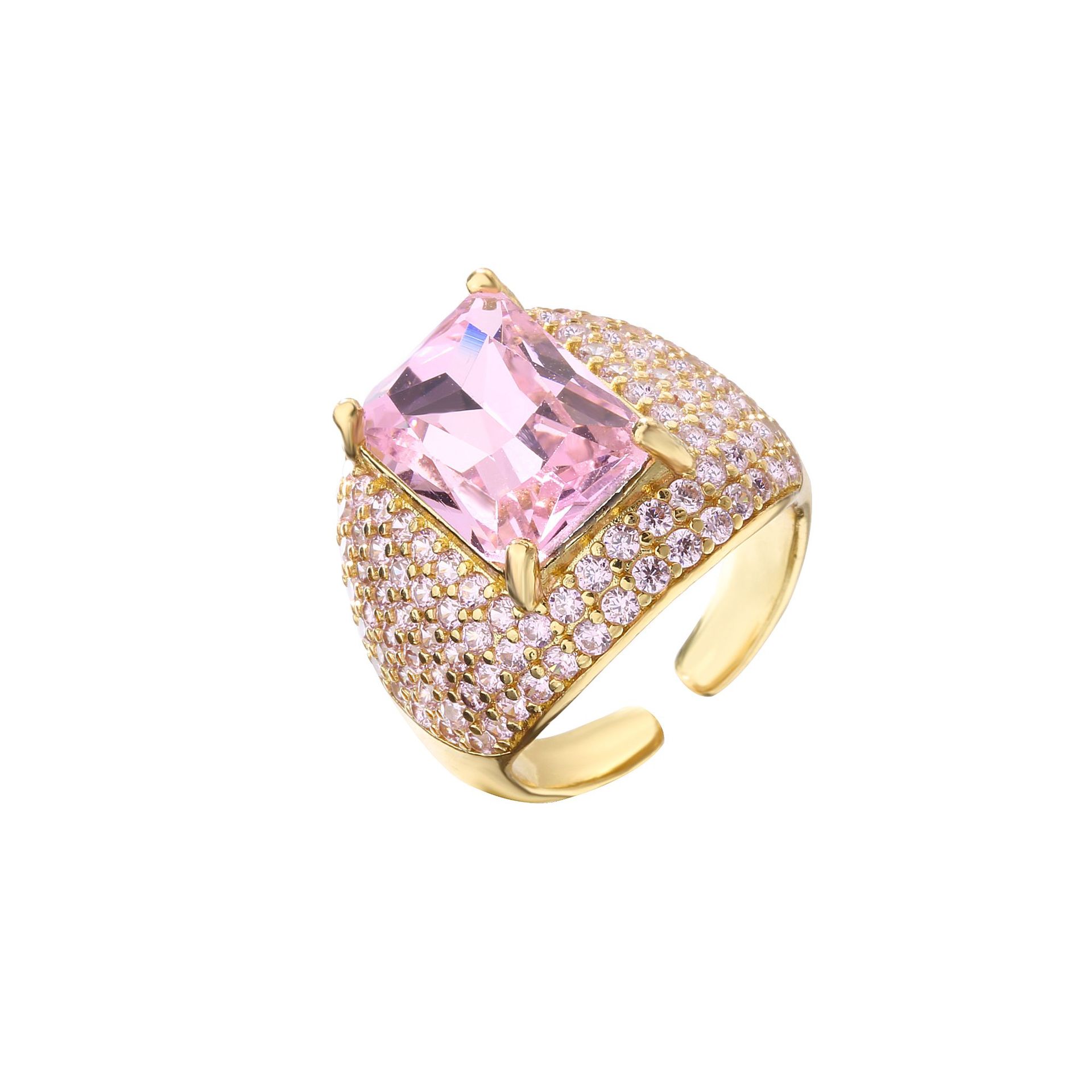 Gold Pink Diamonds