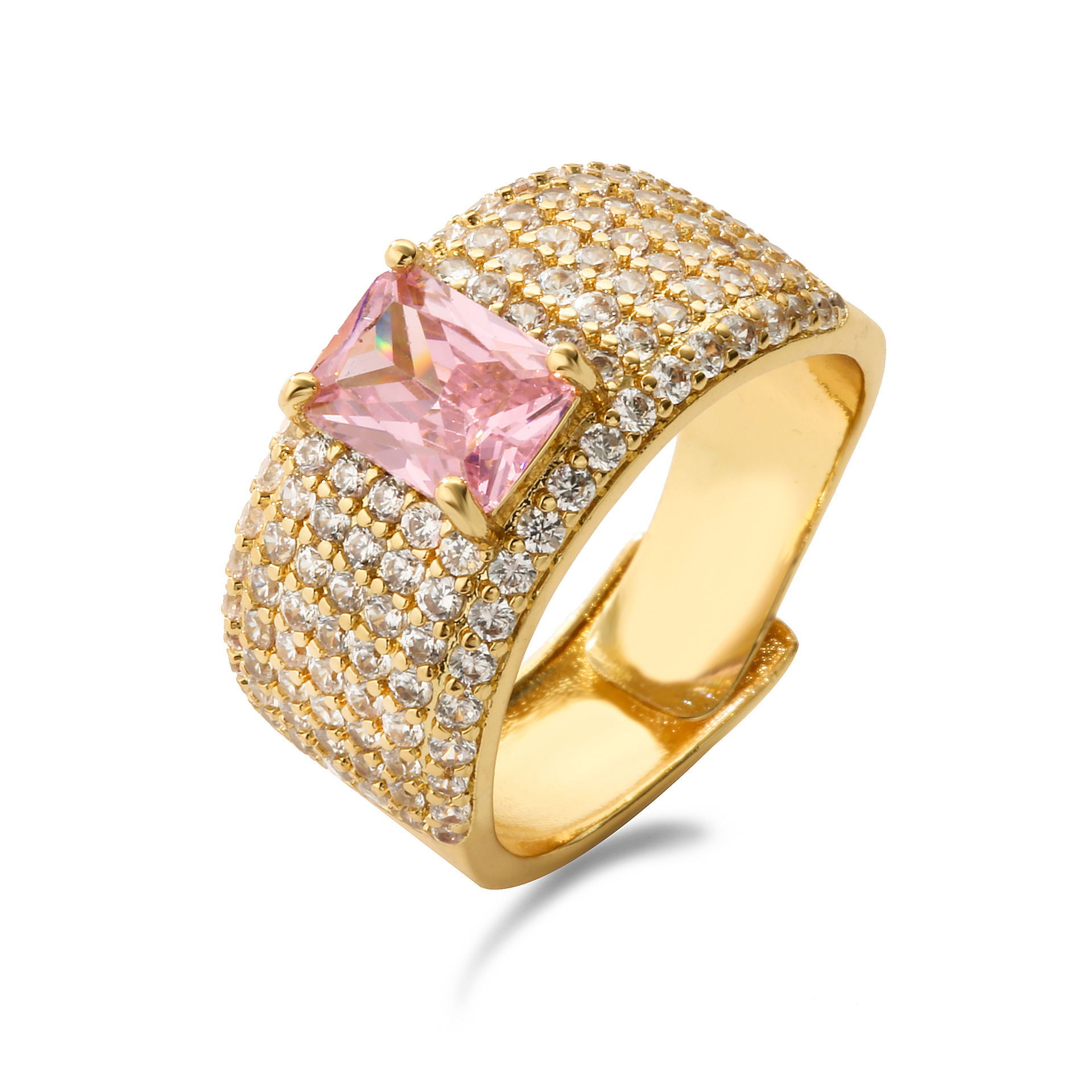 Gold Pink Diamonds