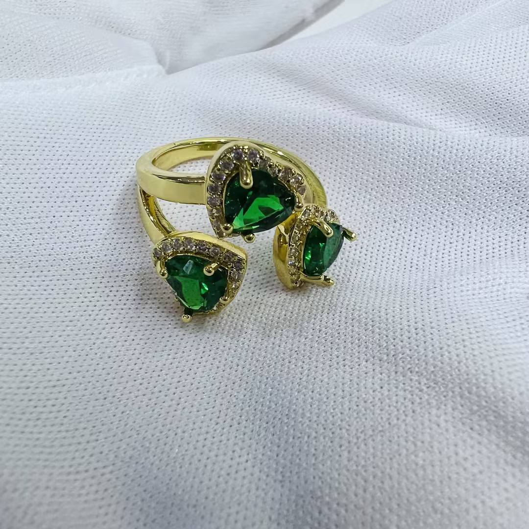 Gold Green Diamond