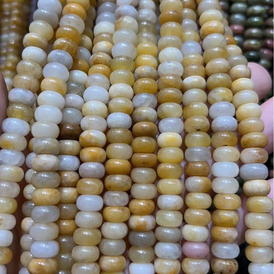 Old Yellow Jade 4*6mm