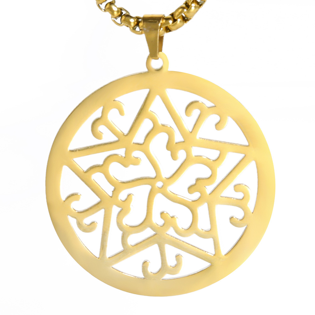 4:Gold pendant