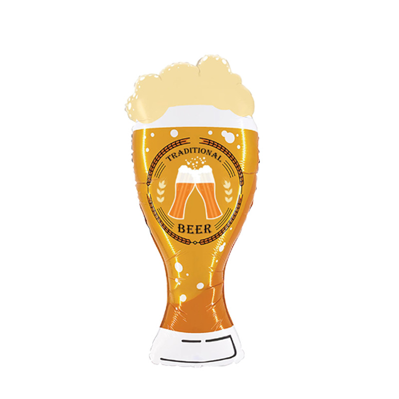 Happy Beer Glass (40 x 86 cm)