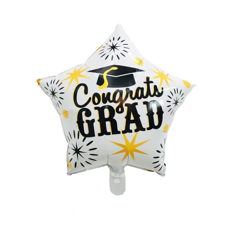 18-inch shining graduation pentagram