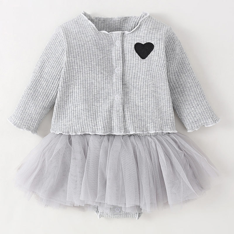 Beautiful grey princess dress