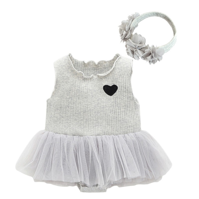 Grey 7073 Sleeveless princess dress