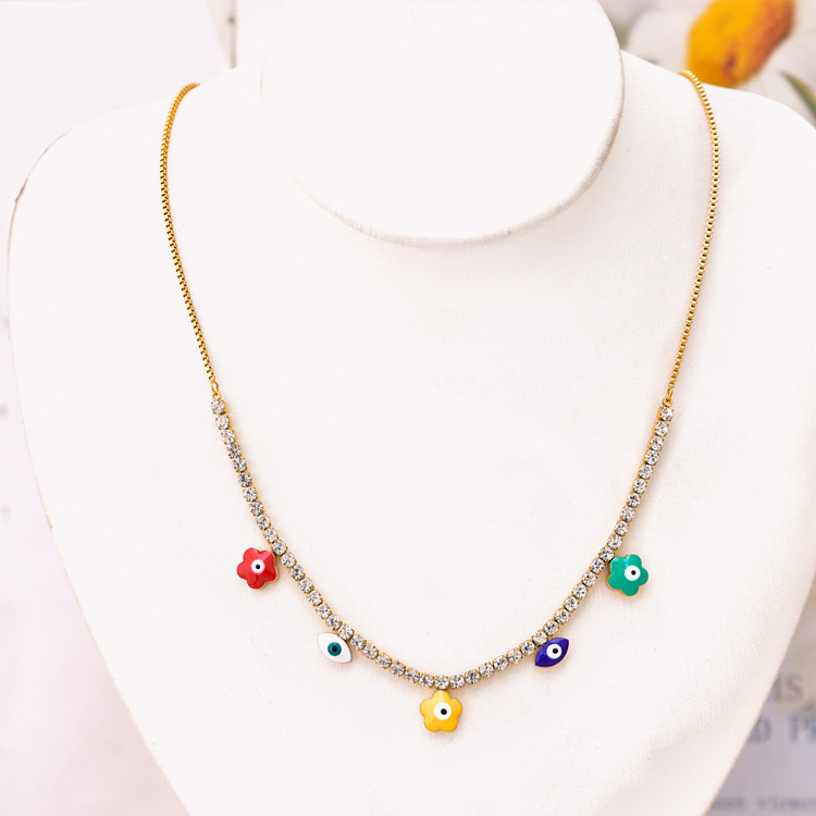 1:Necklace 40.5 cm Tail chain cm