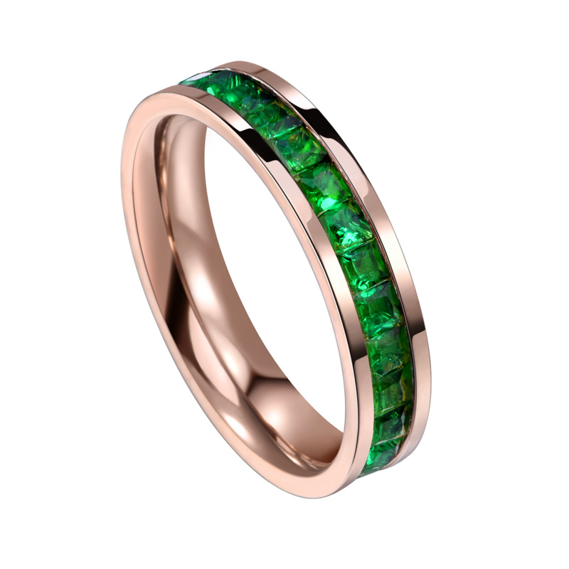 3:Rose   green diamond