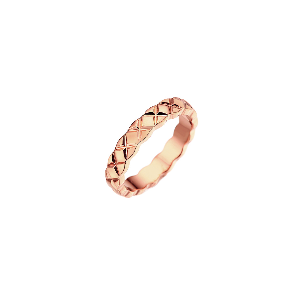 6:Narrow rose gold