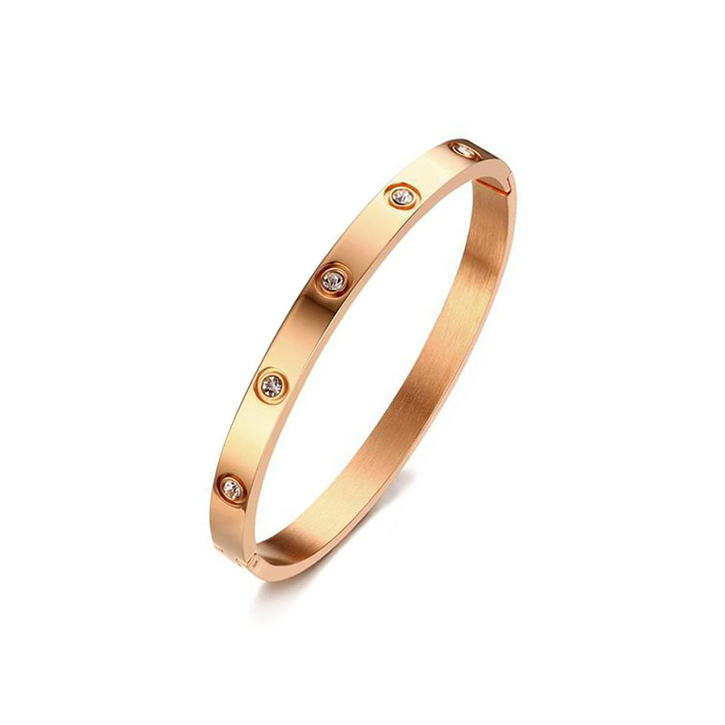 6:6MM Rose Gold Ten Diamond Lady