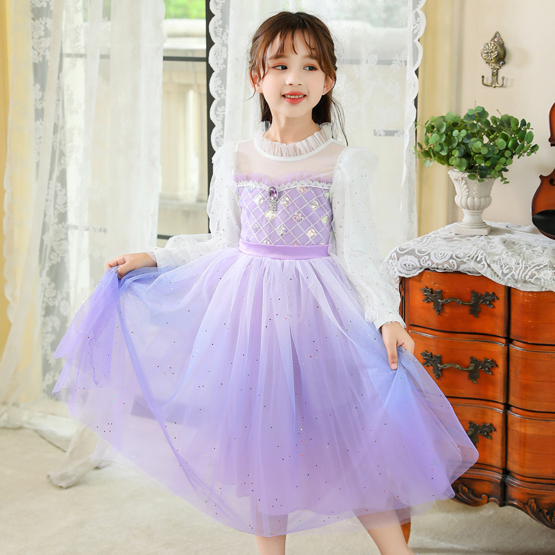 urple long sleeve skirt   cape