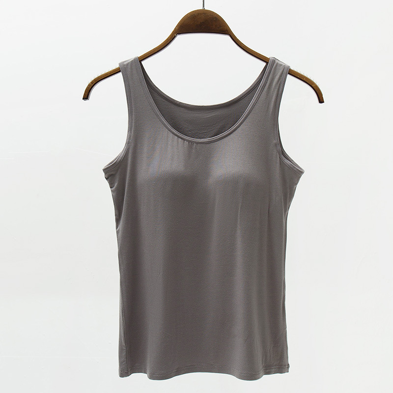 Dark grey vest