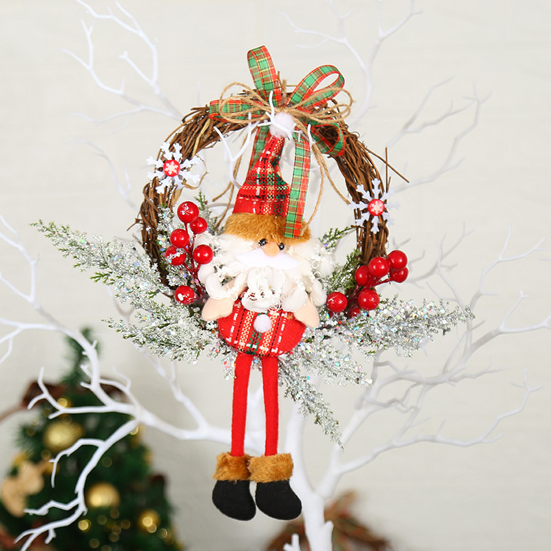 7:Small twig wreath old man 35*33cm