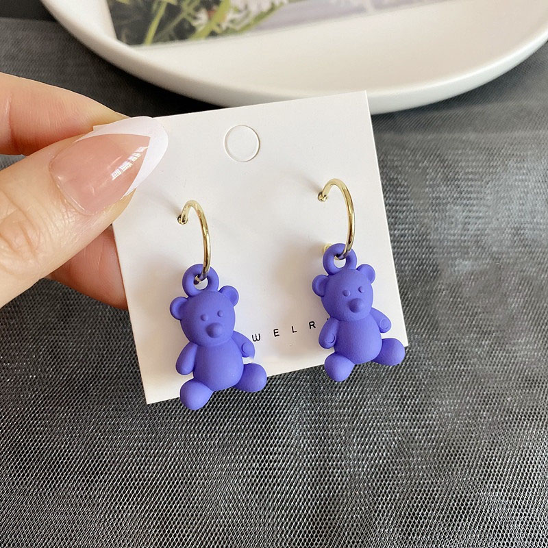 Small C+ Bear earrings 3.8cm