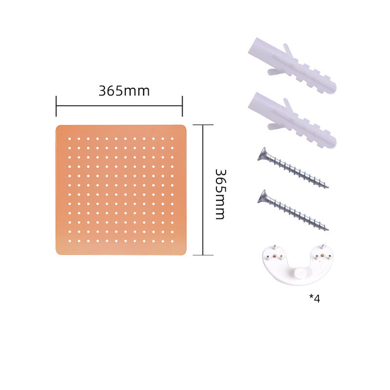 Medium plate drill red