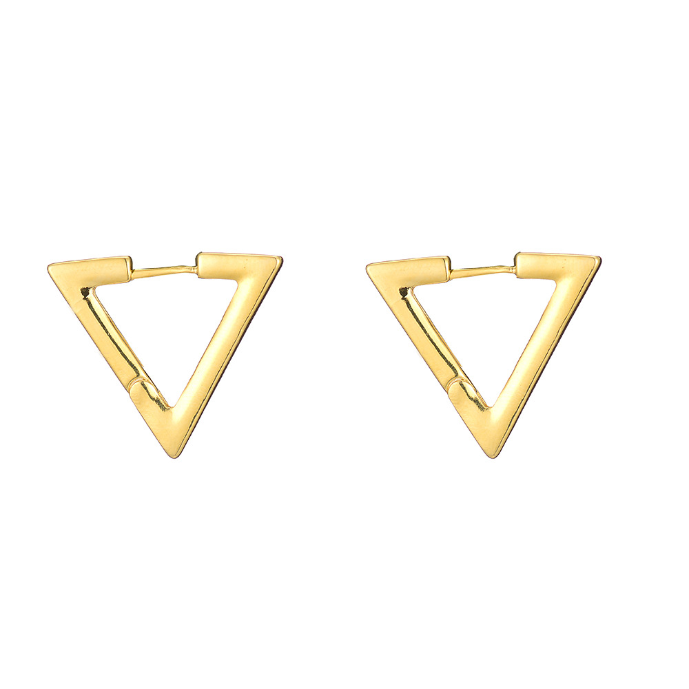 Triangular gold 27mm