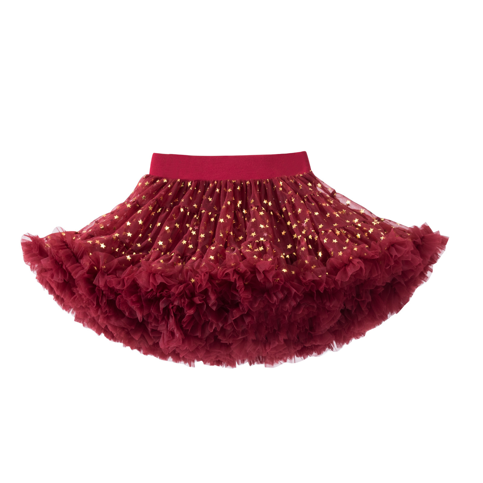 tutu skirt [ Wine Red Star]