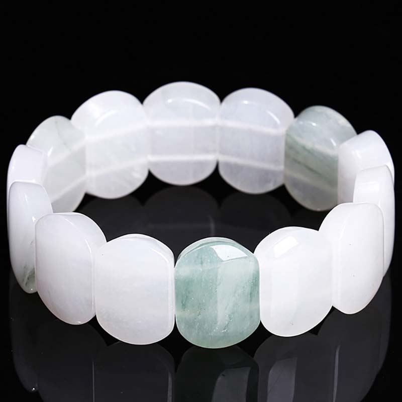 Natural ice jade