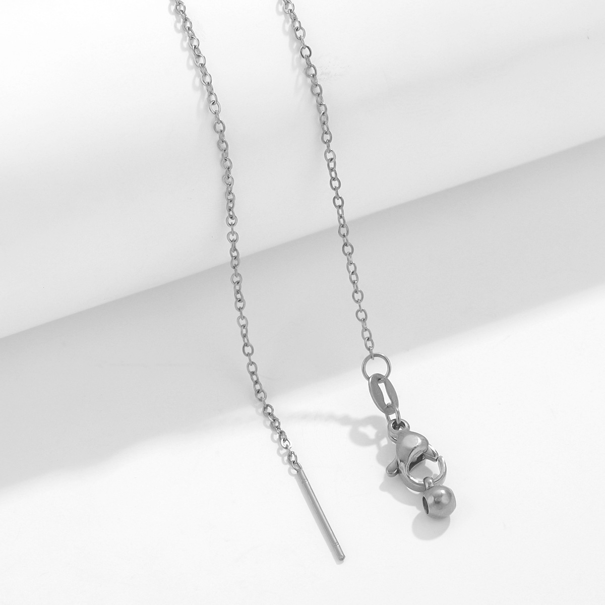 3:Steel color - Cross chain chain