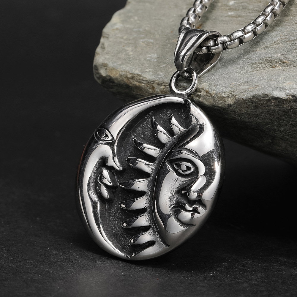 Steel pendant, no chain