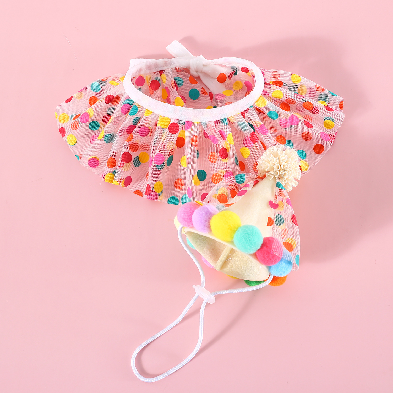 Color polka dot set