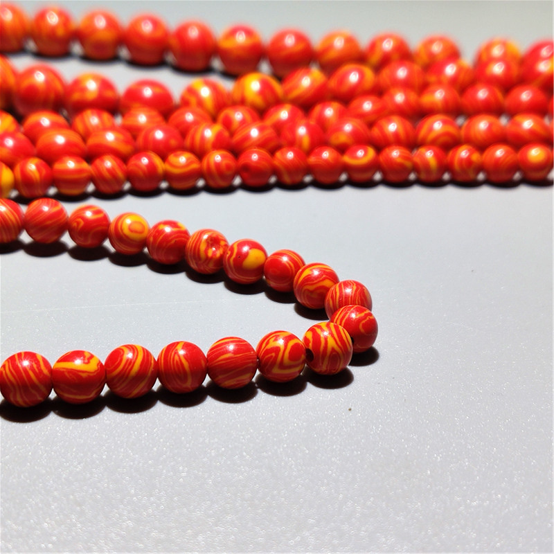 Orange 6mm(about 60 PCs)