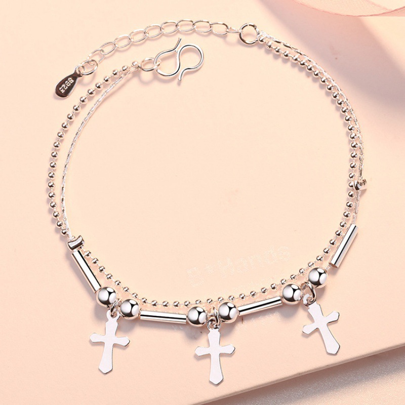 Three cross bracelets # SZ005