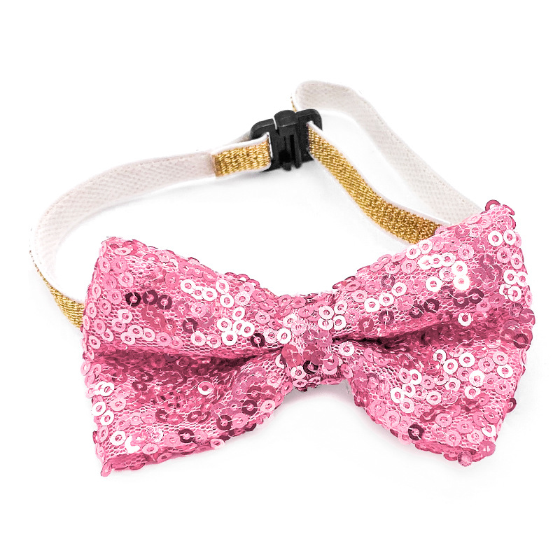 Pink bow tie