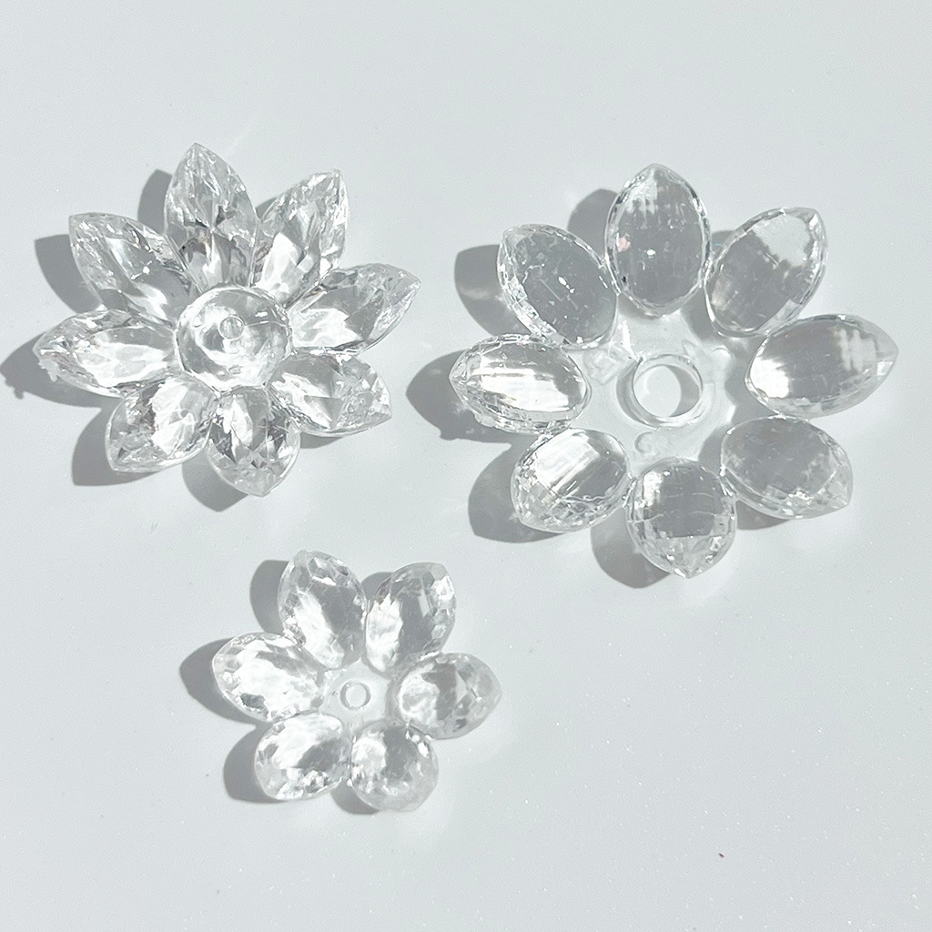 transparent Small 24mm about 460 PCs