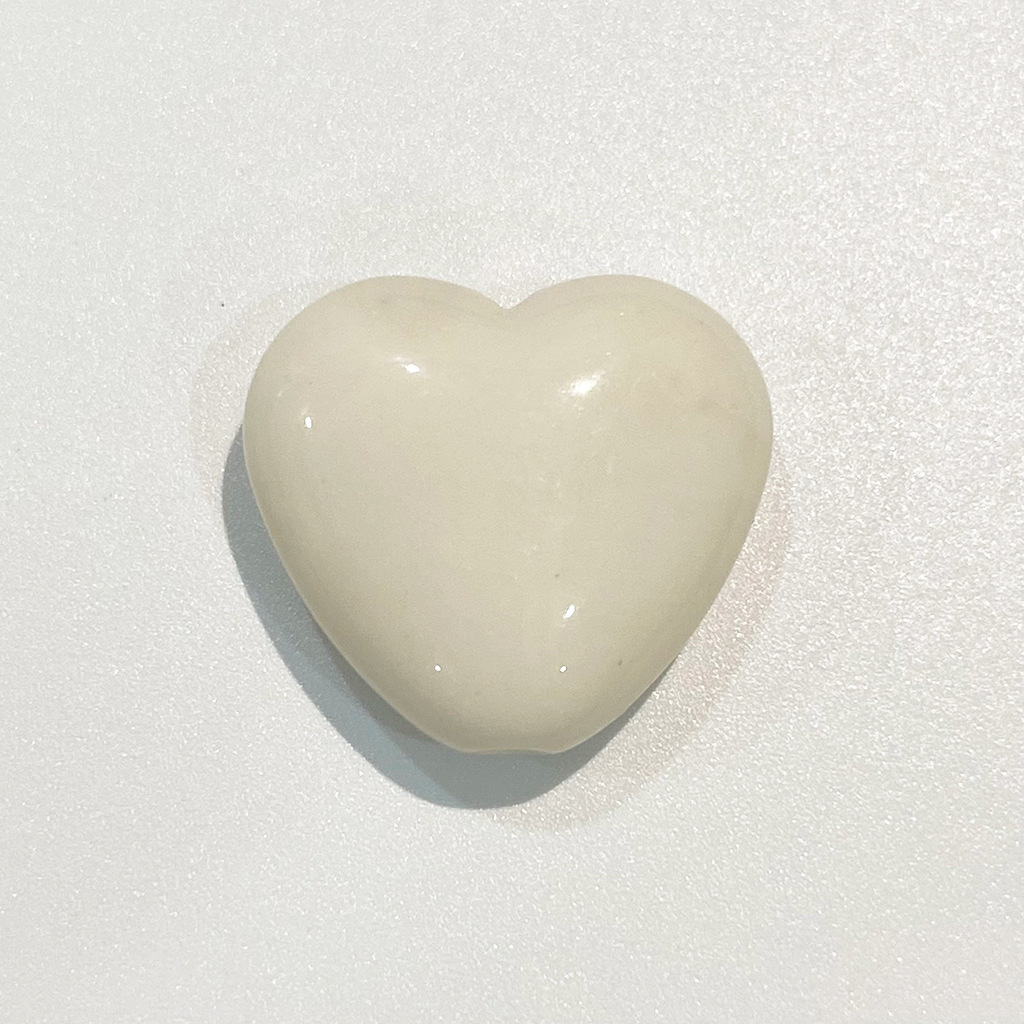 off white Big heart 19mm