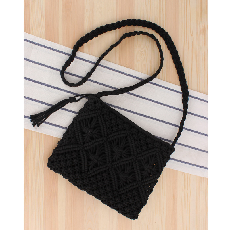 Black  (clutch or held crossbody)