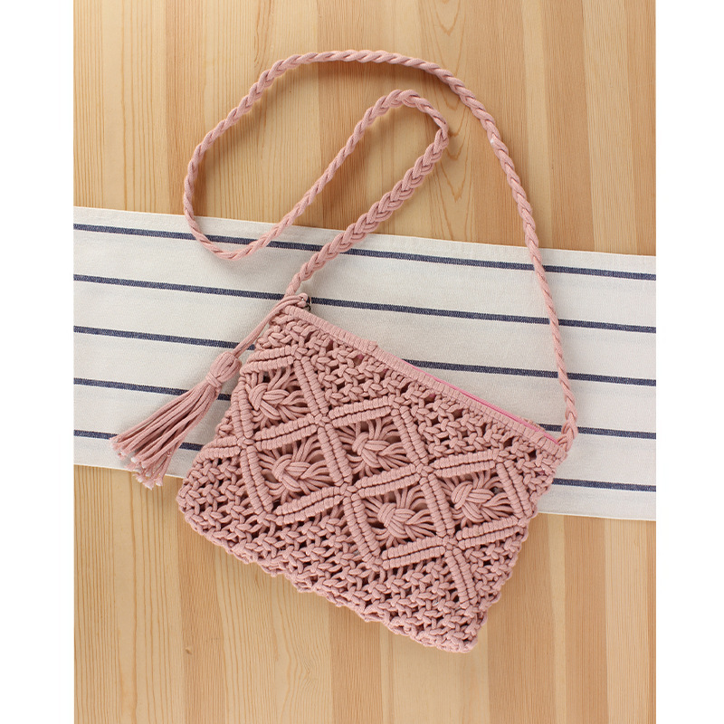 Pink (clutch or held crossbody)