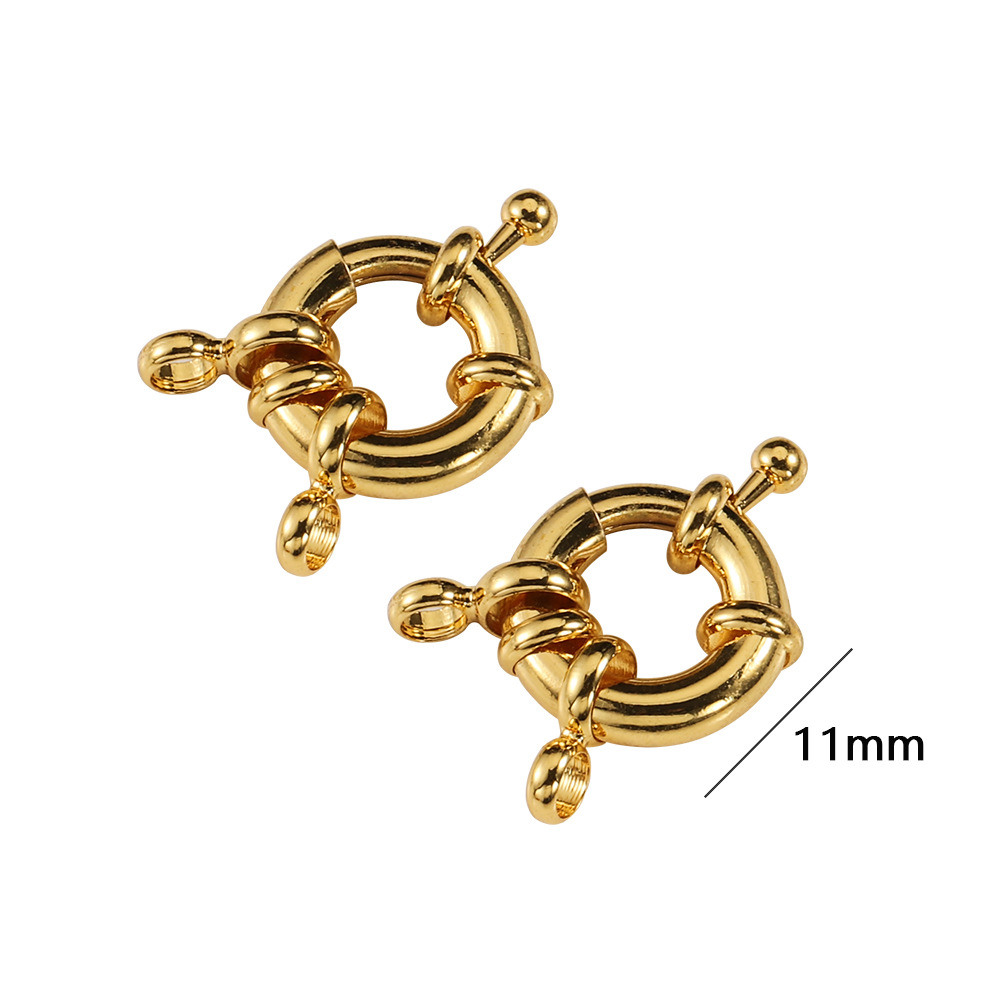 14k gold -11mm